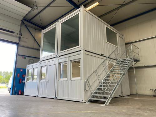 Glazen bureelcontainer? bel nu! Korte levertijd bel nu!, Zakelijke goederen, Machines en Bouw | Keten en Containers