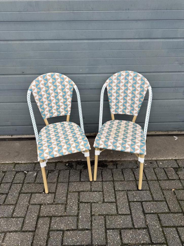 ZGAN Showmodel Stoelen (2 stuks)- Vintage/Café, Maison & Meubles, Chaises, Enlèvement