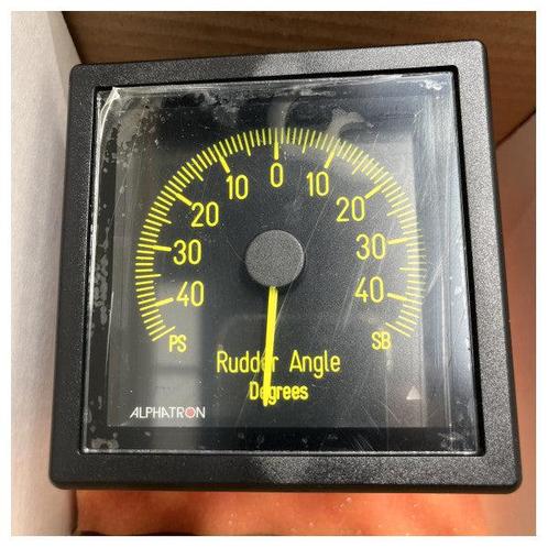 Bieden: Deif Alphatron XL96 Rudder Angle, Watersport en Boten, Navigatiemiddelen en Scheepselektronica, Ophalen of Verzenden
