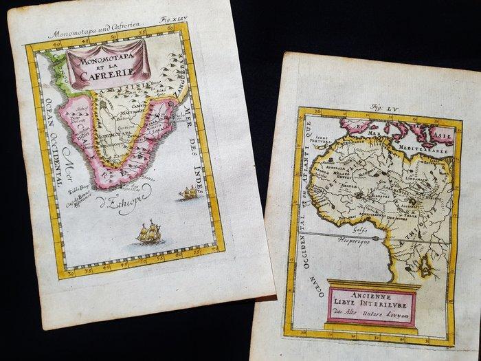 Afrika - [LOT van 2] - Kaapstad / Zuid-Afrika / Kaap de, Boeken, Atlassen en Landkaarten