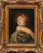 Flemish school (XIX) After Abraham Brueghel (1631 - 1690) -, Antiek en Kunst