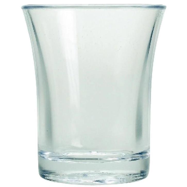 Borrel-/Shotglazen | Kunststof | 2.5cl | Onbreekbaar | 100, Zakelijke goederen, Horeca | Keukenapparatuur, Nieuw in verpakking