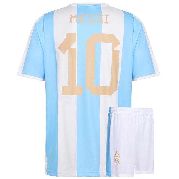 Kingdo Argentinie Voetbaltenue Messi Thuis - Kinderen en, Sport en Fitness, Voetbal, Bal, Nieuw, Verzenden