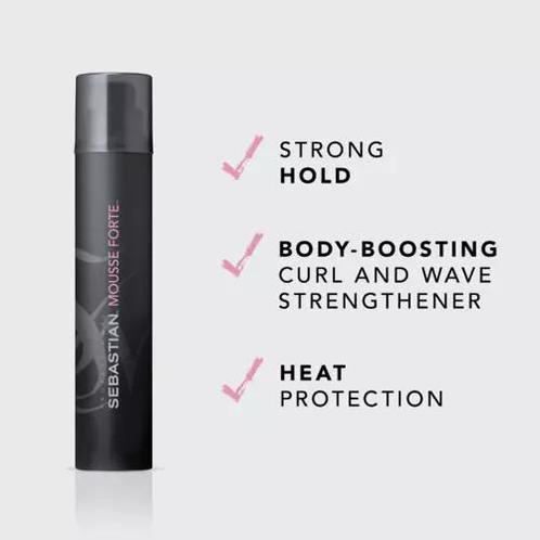Sebastian Professional Mousse Forte (Schuim), Handtassen en Accessoires, Uiterlijk | Haarverzorging, Nieuw, Verzenden