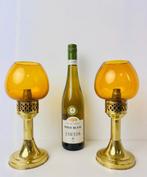 Chandelier 2 bougeoirs Mason à flamme constante. (2) -, Antiquités & Art