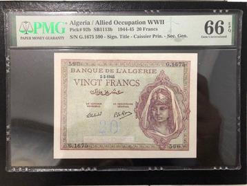 Algérie. - 20 Francs 1945 - Pick 92b
