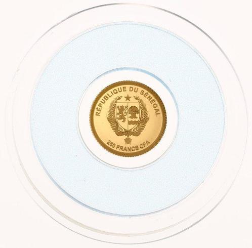 0,5 gram - Goud .999 - Rep. du Sénégal, bateau 2019 (Zonder, Postzegels en Munten, Edelmetalen en Baren