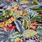 Awesome Very High Quality gobelin fabric with botanical, Antiek en Kunst, Antiek | Tapijten, Tafelkleden en Textiel