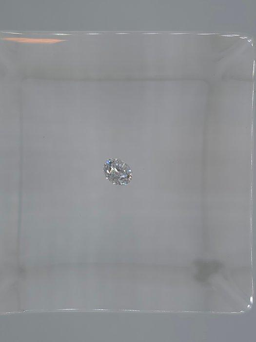1 pcs Diamant (Natuurlijk) - 0.33 ct - Rond - D (kleurloos), Handtassen en Accessoires, Edelstenen