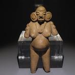 Chupícuaro, Mexico Terracotta Vrouwelijke zwangere figuur.