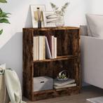 vidaXL Boekenkast 60x24x76 cm bewerkt hout gerookt, Huis en Inrichting, Kasten | Boekenkasten, Verzenden, Nieuw