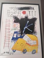 Jean-Michel Basquiat - jean michel basquiat  yellow car -