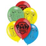 Paw Patrol Ballonnen 27,5cm 6st, Verzenden