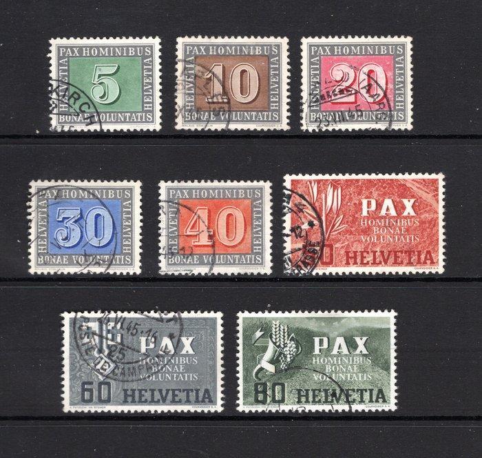 Zwitserland 1945/1945 - Wapenstilstand in Europa - Michel, Postzegels en Munten, Postzegels | Europa | België