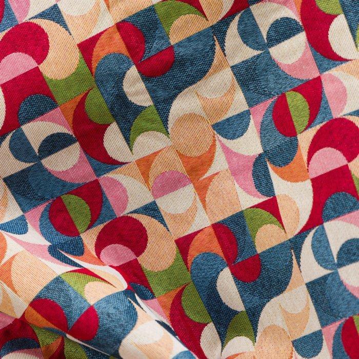 BA156 - Hoogwaardig Gobelinweefsel – Geometrisch, Antiquités & Art, Tapis & Textile