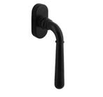 Intersteel raamkruk Helena op ovale rozet zwart, Doe-het-zelf en Bouw, Ophalen of Verzenden, Nieuw