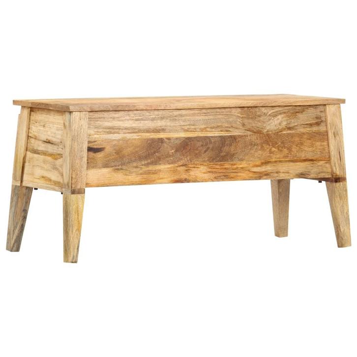 vidaXL Opbergbox 99x35x48 cm massief mangohout, Huis en Inrichting, Kasten | Overige, Nieuw, Verzenden
