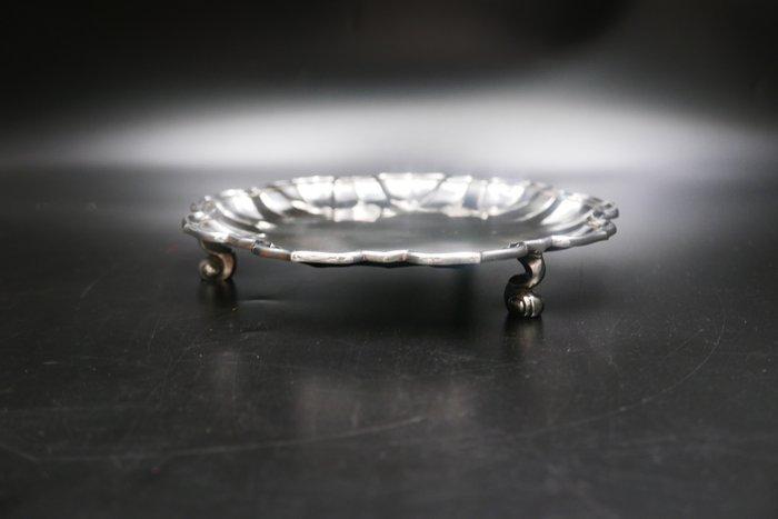 Dienblad - .833 zilver - Ø20 x 3,0 cm, Antiek en Kunst, Antiek | Zilver en Goud