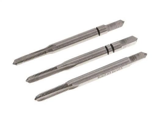 3-Delige Draadtap voor M3 X 0,50 Spoed (DIN  352), Doe-het-zelf en Bouw, Gereedschap | Handgereedschap, Verzenden