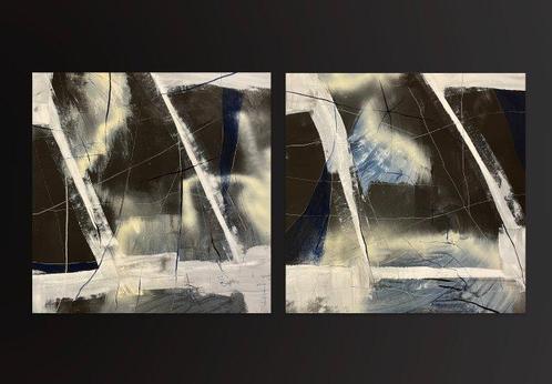 Masaki Kazushi - Quadrivium 1013 Dyptich XXL, Antiek en Kunst, Kunst | Schilderijen | Modern