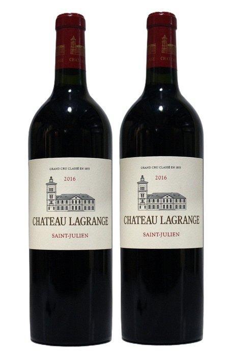 2016 Chateau Lagrange - Saint-Julien 3ème Grand Cru Classé -, Verzamelen, Wijnen