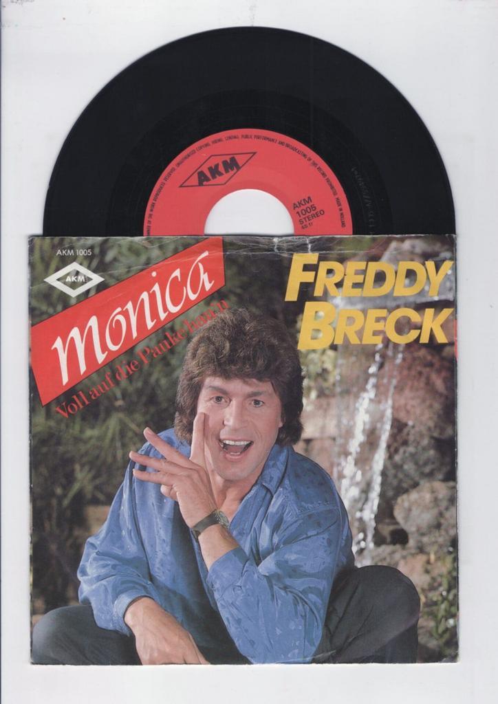 Freddy Breck – Monica / Voll Auf Die Pauke Haun (1-7-Vinyl, Cd's en Dvd's, Vinyl Singles, Ophalen of Verzenden