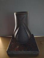 Vaas - Gepatineerd brons, Granito - Vaas in artistiek brons., Antiek en Kunst