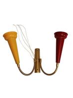 Wandlamp - Messing, Aluminium - Verstelbare lamp