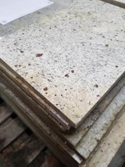 Granit Kashmir White bandes 30x1,5 37 m² liquidation stock, Doe-het-zelf en Bouw, Tegels, Ophalen