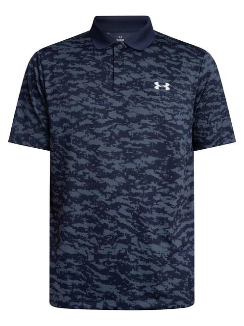 Under Armour Matchplay Printed Polo-Gry 045 - Maat XXL, Kleding | Heren, T-shirts, Nieuw, Overige maten, Ophalen of Verzenden