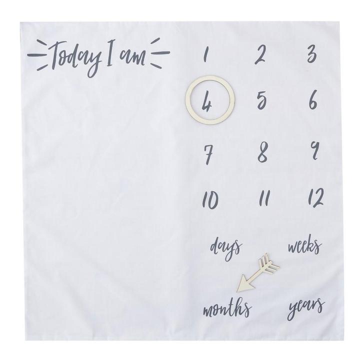 Mijlpaal Kaart Baby 1m, Hobby en Vrije tijd, Feestartikelen, Nieuw, Verzenden