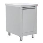 Werkbank | RVS | Kanteldeur | 527x700x875/935(h)mm Inomak, Verzenden, Nieuw in verpakking