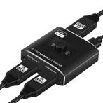 DrPhone HS5 HDMI Switch - 2 IN 1 UIT -  HDMI Schakelaar -, TV, Hi-fi & Vidéo, Câbles audio & Câbles de télévision, Verzenden