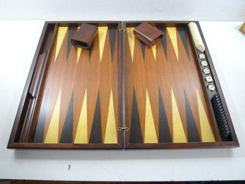 Backgammon en loupe Jacquet Tric Trac, avec 30 palets, 2