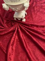 san Leucio - Groot en waardevol rood damast tafelkleed -, Antiek en Kunst