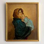 Roberto Ferruzzi (1854-1934), After - Madonna met Kind