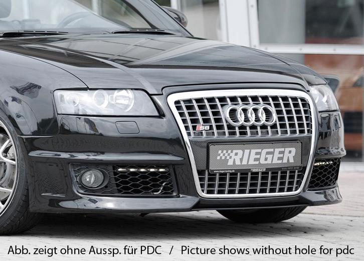 Rieger voorbumper | Audi A4 8H Cabrio 2002-2005 | PDC, Auto-onderdelen, Carrosserie, Nieuw, Audi, Verzenden