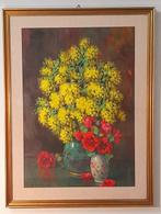 Alfio Paolo Graziani (1900-1981) - Mimose e Rose rosse., Antiek en Kunst
