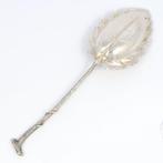 Serveerlepel Leaf - Lepel - .830 zilver, Antiek en Kunst