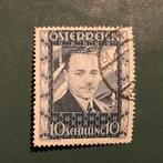 Autriche 1936 - DolfuB avec un bon centrage - Michel 588, Gestempeld