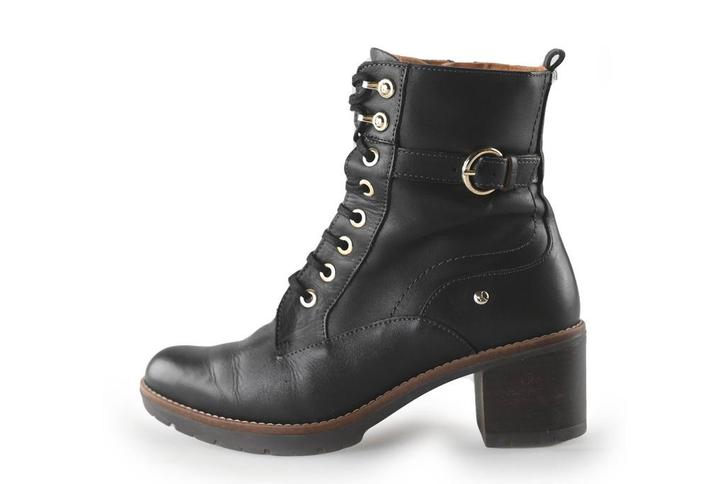 Pikolinos Veterboots in maat 38 Zwart | 5% korting, Kleding | Dames, Schoenen, Zwart, Gedragen, Overige typen, Verzenden