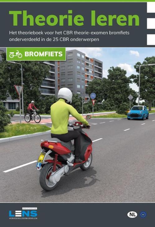 Theorie leren bromfiets / Lens verkeersleermiddelen, Boeken, Schoolboeken, Zo goed als nieuw, Verzenden