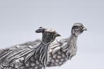 sculptuur, Faisanes - Aves - 22.5 cm - .925 zilver, Antiek en Kunst, Antiek | Zilver en Goud