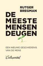 De meeste mensen deugen 9789082942187 Rutger Bregman, Boeken, Verzenden, Zo goed als nieuw, Rutger Bregman
