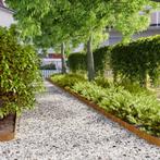 vidaXL Gazonranden 10 stuks 10x103 cm flexibel cortenstaal, Tuin en Terras, Bielzen en Borduren, Verzenden, Nieuw