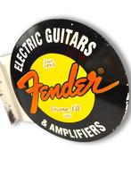 Fender - Dubbelzijdig op een winkelhaak - Emaille plaat -