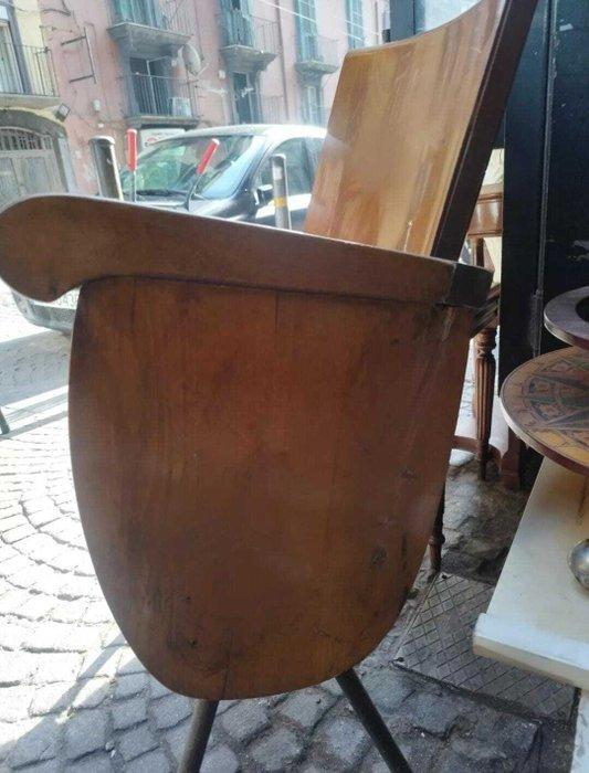 Klapstoel (2) - Hout - Vintage bioscoopstoelen, Antiek en Kunst, Antiek | Wandborden en Tegels