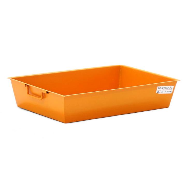 Gebruikte Stalen lekbakken opvangbak zonder rooster, Doe-het-zelf en Bouw, Overige Doe-Het-Zelf en Bouw, Gebruikt, Ophalen of Verzenden