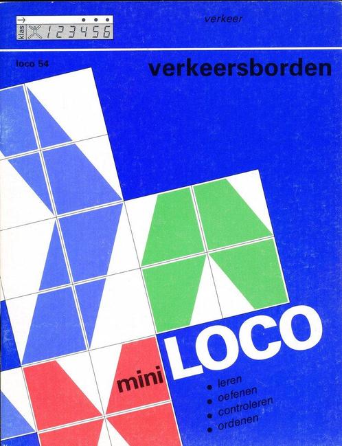 Mini Loco (54) Verkeersborden, Boeken, Schoolboeken, Verzenden
