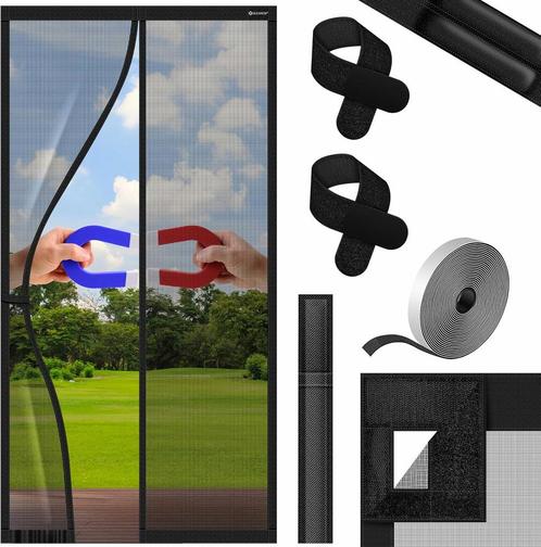 KESSER® Magnetisch deurgordijn - Vliegengordijn - 90x200cm -, Huis en Inrichting, Overige Huis en Inrichting, Verzenden